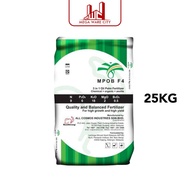 REAL STRONG MPOB F4 3 in 1 Oil Palm Fertilizer 9-6-18-2+0.5 25kg (Chemical+Organic+Zeolite) Baja Pokok Kelapa Sawit