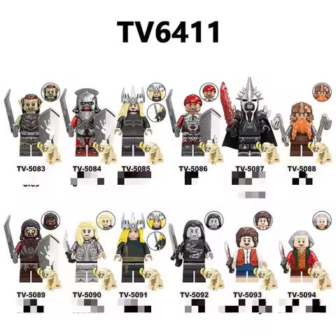 TV6411 half beast strong orc Witch-king of Angmar assembled boys and girls educational toys.