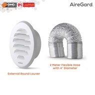 HOUM Wall Vent Kit WVK-2AP Original Part Include External Louver And 2/4 Meter Hose WVK2AP Kit Luban