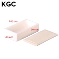 1750°C Al2O3 Alumina Boat Rectangular Crucible with cover Laboratory High Temperature for Furnace