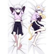 60X180cm Anime Hunter X Hunter Killua Zoldyck Dakimakura Pillow Case Hisoka Csai Hugging Body Throw 