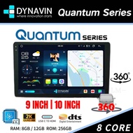 DYNAVIN QUANTUM PROMAX SERIES 9/10/12.3 INCH 8GB/12GB+256GB 2K SCREEN/360/8 CORE/SNAPDRAGON ANDROID 