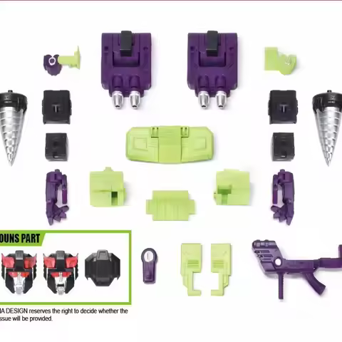 In Stock Dna Dk-73 Deva Combiner Upgrade Kits For Studio Series Ss86 Devastator Abs Model Injection 