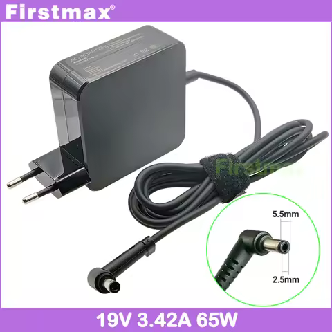 19V 3.42A 65W Laptop Charger for Asus X450C X450CA X450LA X450LB X452CA X452LD X454LD X455LB X455LD 