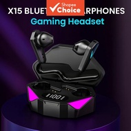 X15 TWS Bluetooth Earbuds Hifi Stereo Gaming Earphones Sport Headphones Headsets With Mic  X15 TWS F