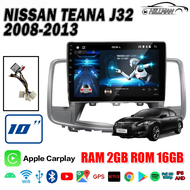 HO จอ android 10 นิ้ว 360 รถเครื Nissan Teana J32 2008-20132din apple carplay แบ่ง 2 จอได้ Andriod Y