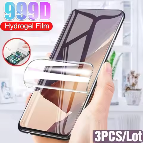 3PCS Hydrogel Film For ASUS Zenfone 7 8 Screen Protector for Asus Rog Phone 2 3 5 6 7 Pro 5S Zenfone