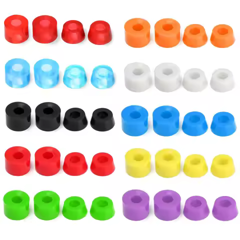 4pcs Skateboard Truck Bushings 92A Longboard Skateboard Bushing medium Standard Cylinder Cushions Ha