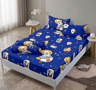 SPREI HOMEMADE 90X200 120X200 160X200 180X200 MOTIF BUNGA MATCHA BAHAN HALUS ADEM ANTI LUNTUR
