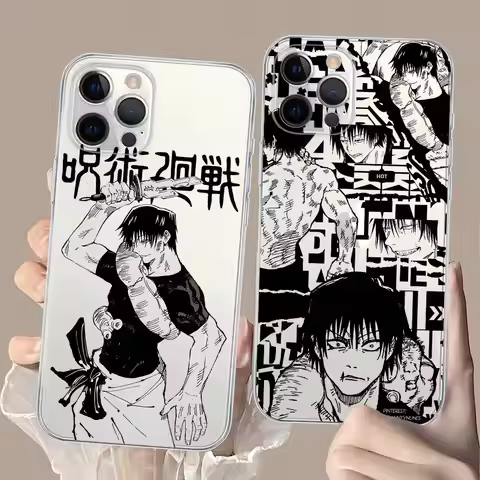 J-Jujutsu Toji Kaisen F-Fushiguro For iPhone 17 16 15 8 7 6 6S Plus X SE XR XS 14 11 12 13 Mini Pro 