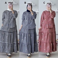 Jazeema Premium Skirt Set By Gagil (PO 2 July)