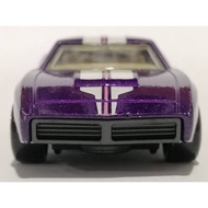 HOT WHEELS HW CUSTOM OTTO CAR Purple White stripes Wheel Type Copper OH5 SCALE 1:64