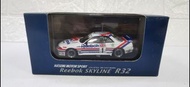 1/43 Ebbro Tomy Tomica Nissan GTR R32 Reebok Hasemi Motor Sport  #1