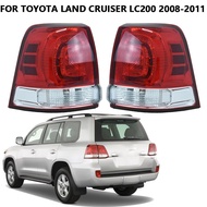 For Toyota Land Cruiser LC200 2008 2009 2010 2011 Car Tail Light Tail Lamp Stop Rear Brake Warning L