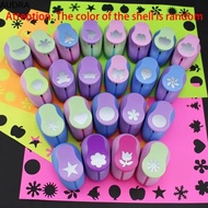 AUDRA Flower Furador, Random Color 7*6*4cm DIY Paper Cut Puncher, Punches Maker Labor Saving Creativ
