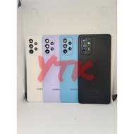 Backdoor/backcover/casing/kesing back cover samsung a72 4g/a72 + camera glass frame