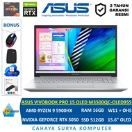 Asus Vivobook Pro 15 OLED M3500QC-OLED955 AMD Ryzen 9 5900HX GeForce RTX 3050 RAM 16GB SSD 512GB  W11 15.6 OLED OHS