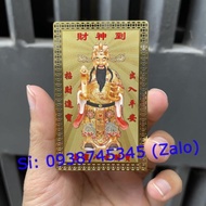 Gold Magic Than Tai Remove Wallet, Altar, Safe - Open The Palace Of Fortune, Pure Copper