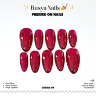 Busya Nails - Cherie 89 Nails Pressed On Nails False Nails Free Tools