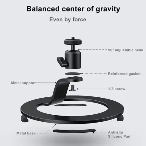 New Table Mobile Projector Metal Mount, Projector Stand Adjustable Bracket for XGIMI h2 / XGIMI H3 /