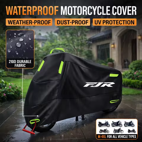 For YAMAHA FJR 1300 FJR1300 FJR1200 2006-2021 Motorcycle Cover Waterproof Outdoor Scooter UV Protect