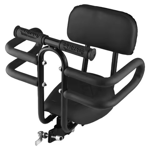 Child Bike Seat Front Mount Quick Release for Mountain Bike Road Bike 24in 26in 27.5in Baby Bike Sea