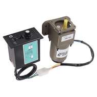 AC 220V 90W/6W/40W/180W Single Phase Asynchronous Gear Motor Deceleration Adjustable Speed