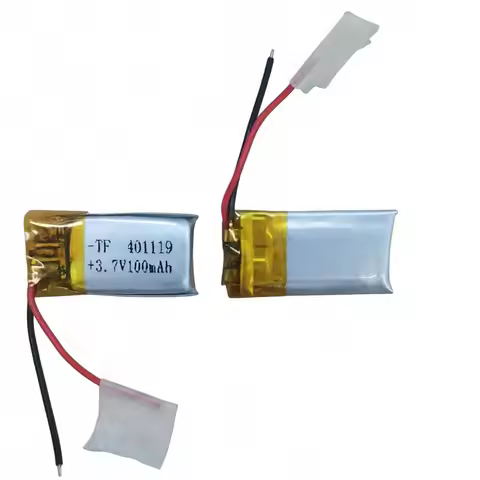2PCS/Lot 3.7V 100mAh Li-Ploymer Battery 401020 401120 401119 For MP3 MP4 Intelligent Wearing Band Bl