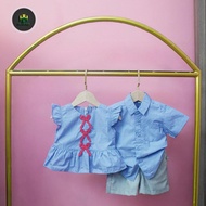 KEMEJA Promo Couple Children's Shirts & Dresses | Children's clothes | BABY CLOTHES | Children's Cou