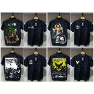 KEMEJA Punk band short shirt, short black shirt, short shirt, band shirt, men's shirt, cotum band sh