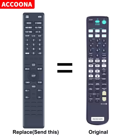 New RM-U304 Replacement Remote Control For Sony Stereo Receiver HT-5000D HT5000D RMU304 SONY STR-DE2