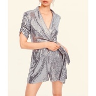 SA (Y4999) Sequin elastic thigh jumpsuit (Size XS ) - Clearance