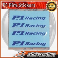 STICKER SPORT RIM P1 RACING
