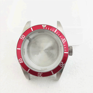 Miyota 8215 case 42.5mm Watch case high hardness glass stainless steel waterproof case fit Miyota 82