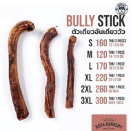 Hoya Barkery : Bully Stick ตัวเดียวอันเดียววัว (S,M,L)