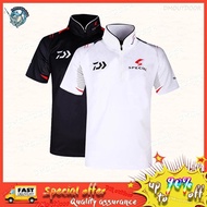 【DM】DAIWA Fishing clothes S-6XL Jacket Tops Shirt sunscreen Anti-UV quickdry Jersey short-sleeve sui