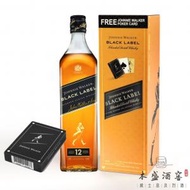 JOHNNIE WALKER - 【約翰走路黑牌 12年啤牌禮盒裝】蘇格蘭調和威士忌