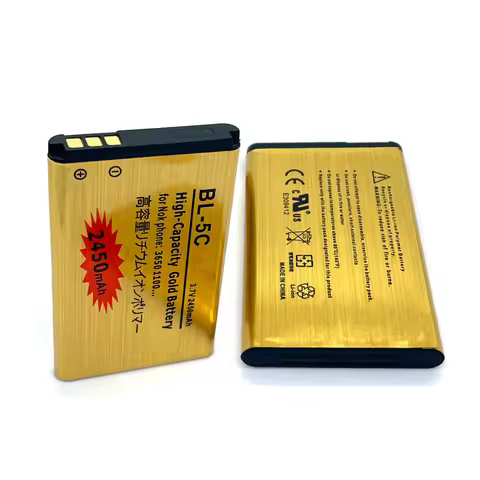 2450mAh BL5C BL-5C BL 5C Li-ion Phone Battery For Household Radio Nokia 1100 1110 1280 1600 2600 270