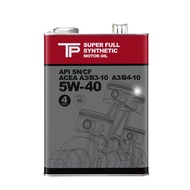 TP Motor Oil | Super 5W-40 | Full Synthetic | SN/CF | 4 Liters