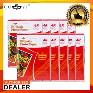 10Packs CUYI RC Satin Photo Paper Size:4R 260GSM 20Sheets High Quality Photo Paper for Inkjet Printe