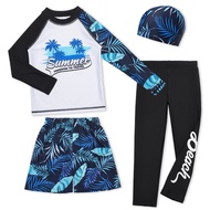 COD 2026 Children's Swimsuit Boys 2025 New Style Split Swimsuit Middle Big Boys Boys Teenagers Sunsc
