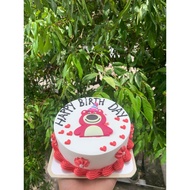 Imitation cake bear bento model cake