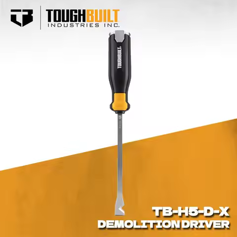 TOUGHBUILT TB-H5-D-X Demolition Driver Screwdriver, Toughbuilt Knockout Piercing Hand Tool