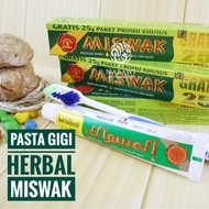 Herbal Toothpaste Herbal Toothpaste Dabur Miswak Pure Al-Arak Extract Hajj and Umrah Souvenirs