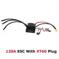 Rc 120A ไร้แปรง ESC ตัวควบคุมความเร็วไฟฟ้าสำหรับ1/8 1:8 RC รถ