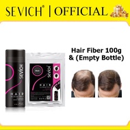 SEVICH Hair Fiber And Empty Bottle Refill (100 g)