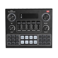 ☚V9 Sound Card Audio Set Interface External Usb Webcast Studio Live Microphone Bluetoo Function'FX6