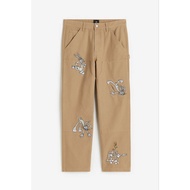 HM looney tunes relaxed fit workpants new seluar slack lelaki seluar lelaki seluar