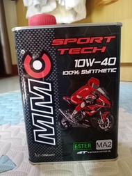 น้ำมันเครื่อง MMC Sport Tech 10W-40 Fully Synthetic with ESTER ขนาด 1 L