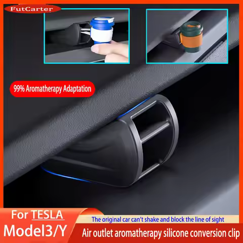 For Tesla Model Y Model3 Air Outlet Aromatherapy Clip For TESLA Model3 Electric Car ModelY Interior 